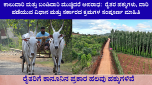 ಕಾಲುದಾರಿ, ಬಂಡಿದಾರಿ ಮುಚ್ಚಿದರೆ ಅಪರಾಧ: ಕೋರ್ಟ್ ತೀರ್ಪು, ರೈತರ ಹಕ್ಕುಗಳು, ಸರ್ಕಾರದ ಅರ್ಜಿಗಳು ಮತ್ತು ಸಂಪೂರ್ಣ ಮಾಹಿತಿ