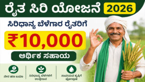 Raitha Siri Scheme 2026 Karnataka Farmer Subsidy Millet Farmer Financial Assistance Raitha Siri Yojana Karnataka ₹10000 Farmer Scheme Organic Farming Karnataka Siridhanya Farmer Scheme Karnataka Agriculture Department Scheme DBT Farmer Scheme Karnataka Millet Cultivation Subsidy